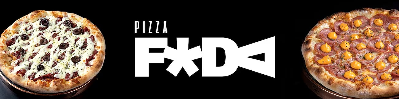 Logotipo da Pizzaria Foda